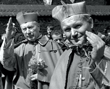 Kard. Stefan Wyszyński i abp Karol Wojtyła